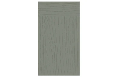 Venice replacement kitchen door and drawer front in Paint Flow Matt Sage Green 2