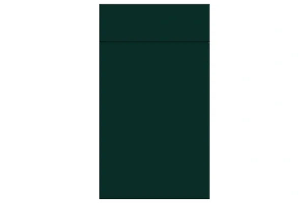 Venice replacement kitchen door and drawer front in Supermatt Fir Green 1