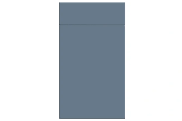 Venice replacement kitchen door and drawer front in Supermatt Misty Blue