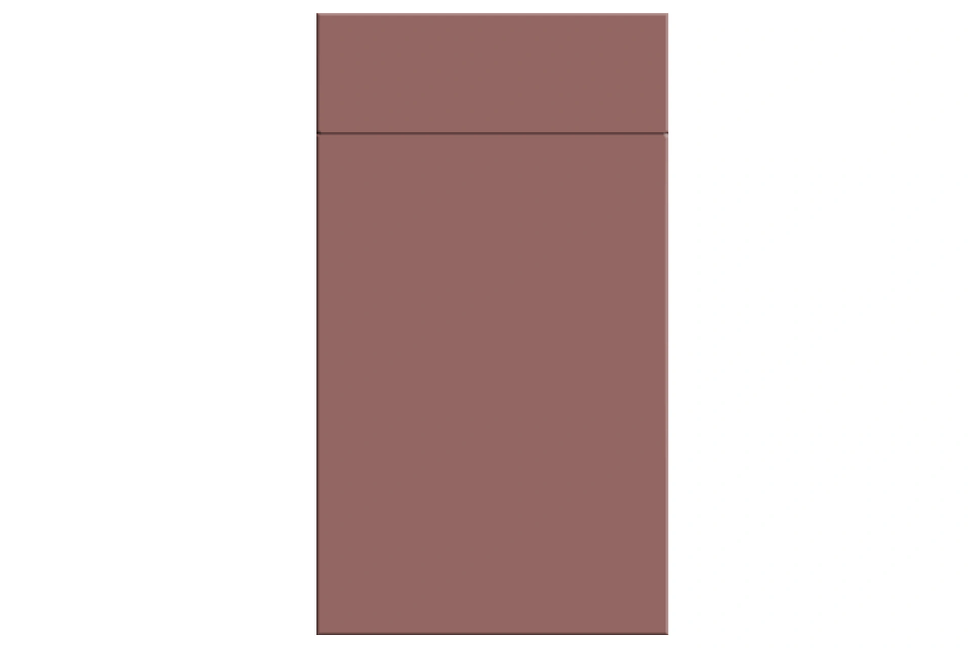 kitchen-door-venice-supermatt-rusty-red-p-1 Venice replacement kitchen door and drawer front in Supermatt Rusty Red