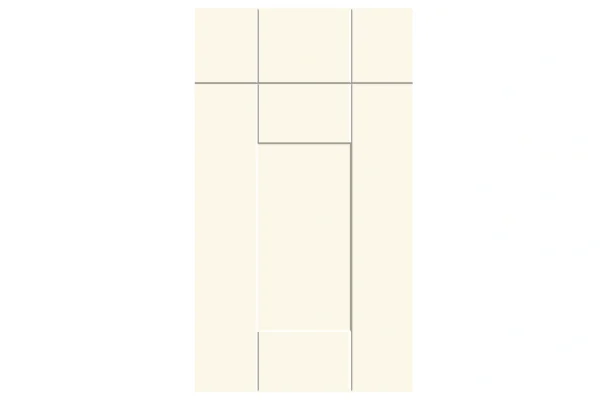Warwick replacement kitchen door and drawer front in Antique White