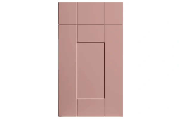 Warwick replacement kitchen door and drawer front in Matt Blush Pink