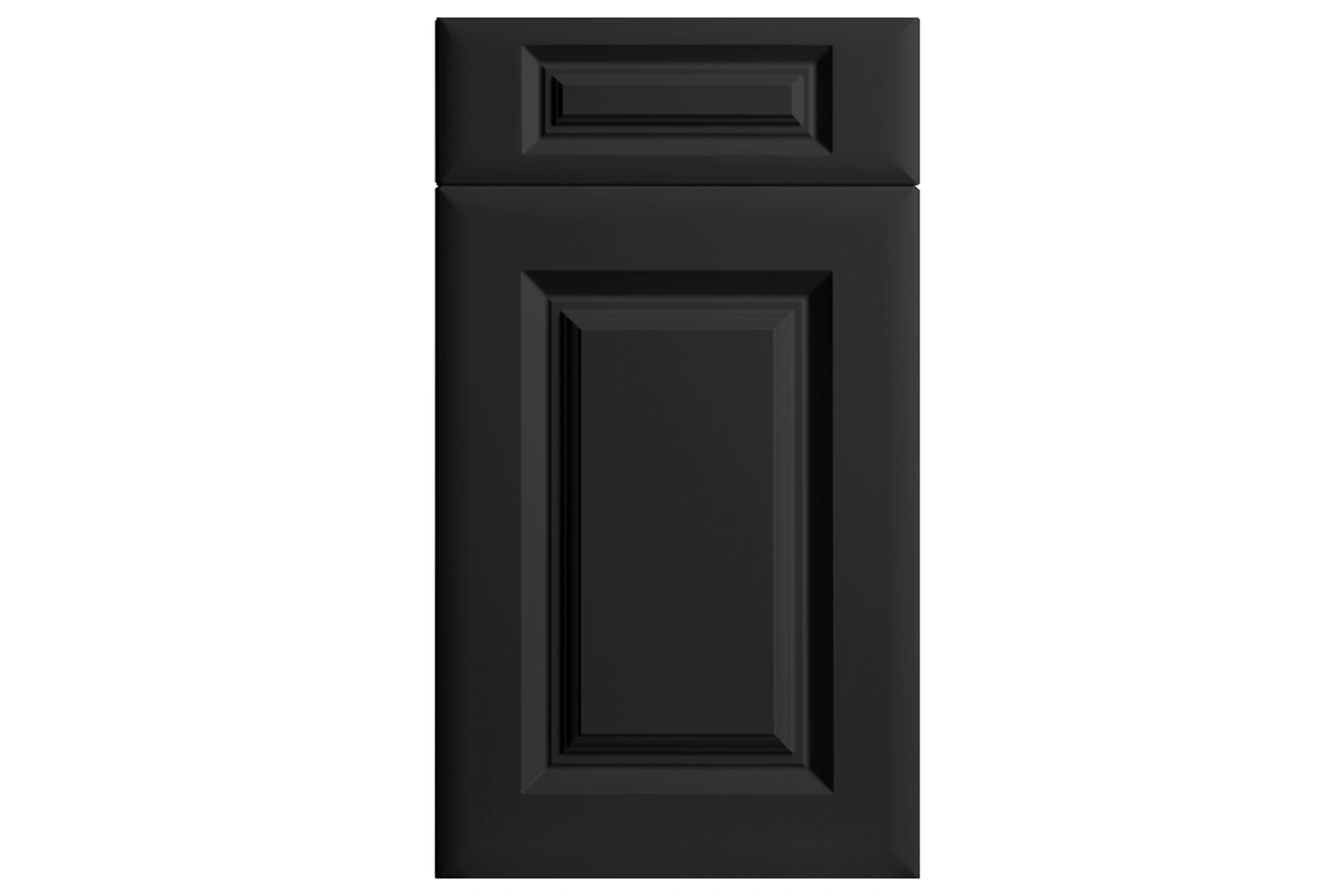 kitchen-door-york-matt-black-p-1 York replacement kitchen door and drawer front in Matt Black