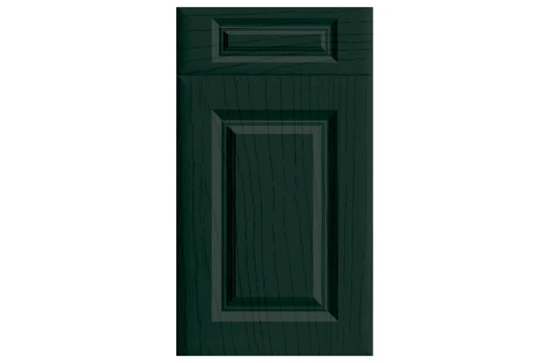 York replacement kitchen door and drawer front in Paint Flow Matt Fir Green