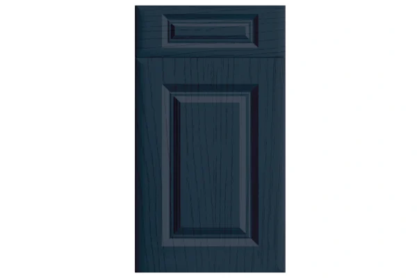 York replacement kitchen door and drawer front in Paint Flow Matt Indigo Blue