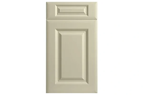 York replacement kitchen door and drawer front in Supermatt Alabaster